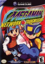 Cover art for Mega Man Network Transmission - Gamecube