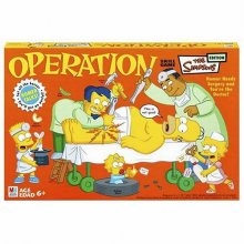 Cover art for Hasbro Operation Simpsons