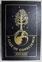 Cover art for A Case of Conscience *Masterpieces of Science Fiction (Easton Press)