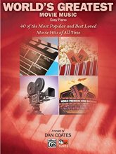 Cover art for World's Greatest Movie Music: Easy Piano
