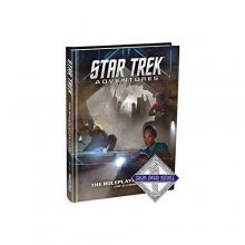 Cover art for Modiphius Entertainment Star Trek Adventures Core Rulebook RPG for Adults, Family and Kids 13 Years Old and Up (Licensed Sci-Fi RPG)