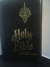 Cover art for Holy Bible, giant print edition, King James Version, clear word reference edition