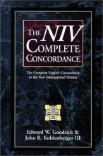 Cover art for The Niv Complete Concordance: The Complete English Concordance to the New International Version