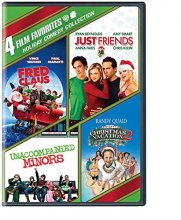Cover art for 4 Film Favorites: Holiday Comedy (Fred Claus, Just Friends, National Lampoon's Christmas Vacation 2…, Unaccompanied Minors)