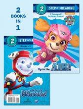 Cover art for Up in the Air!/Under the Waves! (PAW Patrol) (Step into Reading)