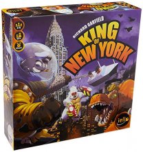 Cover art for IELLO: King of New York, 6 Monsters, Enthralling Theme, Simple, Fast-Paced, Strategy Board Game, for 2 to 6 Players, Ages 10 and Up