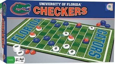 Cover art for MasterPieces NCAA Florida Gators Checkers Board Game , 13" x 21"
