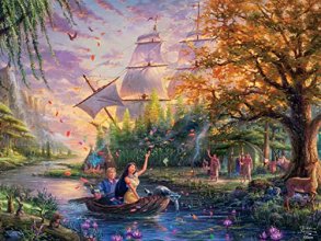 Cover art for Ceaco - Thomas Kinkade - Disney Dreams Collection - Pocahontas - 750 Piece Jigsaw Puzzle