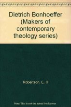 Cover art for Dietrich Bonhoeffer (Makers of contemporary theology series)