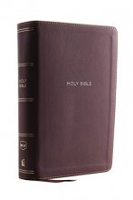 Cover art for NKJV, Single-Column Reference Bible, Leathersoft, Mahogany, Comfort Print: Holy Bible, New King James Version