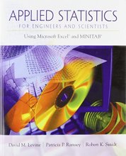 Cover art for Applied Statistics for Engineers and Scientists: Using Microsoft Excel & Minitab