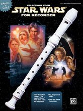 Cover art for Selections from Star Wars for Recorder: Book Only (Music Is Fun)