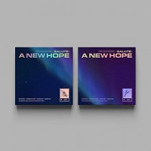Cover art for Salute: A New Hope (Random Cover) (incl. 80pg Photobook, Photocard, Unit Photocard, Postcard, Envelope w/New Hope Card + 24pg Salute Behind Book)