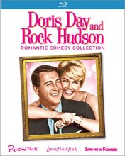Cover art for Doris Day and Rock Hudson Romantic Comedy Collection (Pillow Talk / Lover Come Back / Send Me No Flowers) [Blu-ray]
