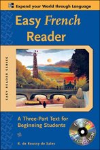 Cover art for Easy French Reader w/CD-ROM: A Three-Part Text for Beginning Students (Easy Reader Series)