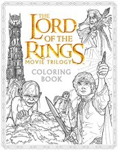 Cover art for The Lord of the Rings Movie Trilogy Coloring Book: A Coloring Book