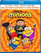 Cover art for Minions: The Rise of Gru - Collector's Edition Blu-ray + DVD + Digital