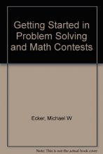 Cover art for Getting Started in Problem Solving and Math Contests