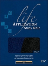 Cover art for Life Application Study Bible KJV, TuTone