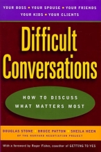 Cover art for Difficult Conversations: How to Discuss What Matters Most