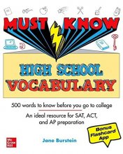 Cover art for Must Know High School Vocabulary