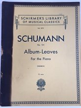Cover art for Album-Leaves for the Piano (Schirmer's Library of Musical Classics, Vol. 1075)