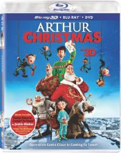 Cover art for Arthur Christmas [3D + Blu-ray + DVD] [3D Blu-ray]