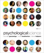 Cover art for Psychological Science (Third Edition)