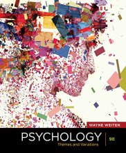 Cover art for Psychology: Themes and Variations, 9th edition