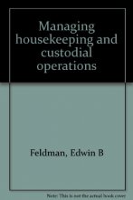 Cover art for Managing housekeeping and custodial operations