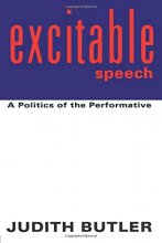 Cover art for Excitable Speech: A Politics of the Performative
