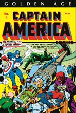 Cover art for GOLDEN AGE CAPTAIN AMERICA OMNIBUS VOL 1 DM VAR ED