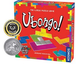 Cover art for Thames & Kosmos Ubongo - Sprint to Solve The Puzzle | Family Friendly Fun Game | Highly Re-Playable | Quality Components (Made in Germany) , Orange