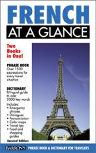 Cover art for French at a Glance: Phrase Book & Dictionary for Travelers (At a Glance Phrase Books) (French Edition)
