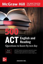 Cover art for 500 ACT English and Reading Questions to Know by Test Day, Third Edition (Mcgraw Hill's 500 Questions to Know by Test Day)