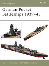 Cover art for German Pocket Battleships 1939–45 (New Vanguard)