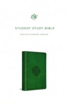 Cover art for ESV Student Study Bible, Trutone, Green with Mosaic Cross Design