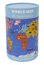 Cover art for World Map Puzzle + Poster