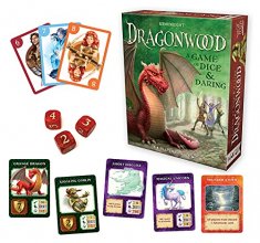 Cover art for Gamewright Dragonwood A Game of Dice & Daring Board Game Multi-colored, 5"