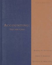 Cover art for Accounting:Text and Cases