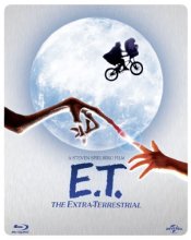 Cover art for E.T. the Extra-Terrestrial: Ltd Steelbook [Blu-ray] (AFI Top 100)