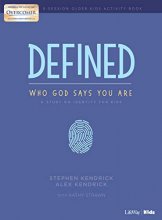 Cover art for Defined: Who God Says You Are - Older Kids Activity Book: A Study on Identity for Kids