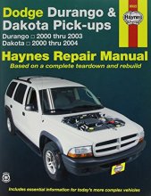 Cover art for Dodge Durango and Dakota Pick-ups (2000-2003) Repair Manual