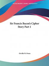 Cover art for Sir Francis Bacon's Cipher Story Part 1