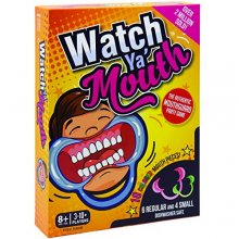 Cover art for Watch Ya' Mouth Family Edition - The Authentic, Hilarious, Mouthguard Party Game