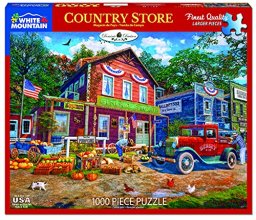 Cover art for White Mountain Puzzles Country Store - 1000 Piece Jigsaw Puzzle
