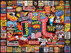 Cover art for White Mountain Puzzles Barbeque - 1000 Piece Jigsaw Puzzle