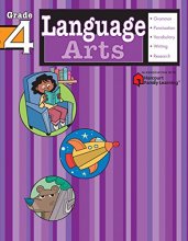 Cover art for Language Arts: Grade 4 (Flash Kids Harcourt Family Learning)