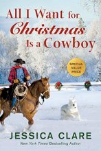 Cover art for All I Want for Christmas Is a Cowboy (The Wyoming Cowboys Series)