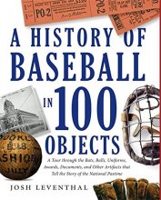Cover art for History of Baseball in 100 Objects